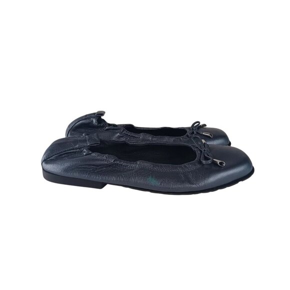 Saydo Loafers Womens size 41 EU Slip On Comfort Leather Shoes Soft Blue - Picture 1 of 9